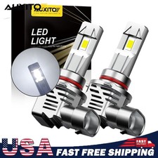AUXITO 9012 HIR2 LED Headlight Kit Bulb High Low Beam 22000LM Super Bright 6500K