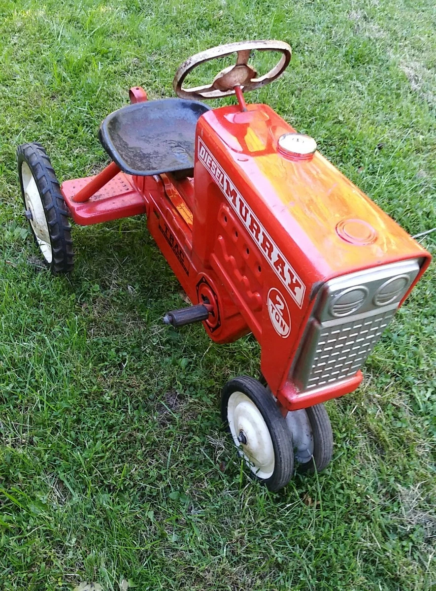 Vintage 50s 60s Murray 2 Ton Diesel Pedal Tractor Original in Exc Cond