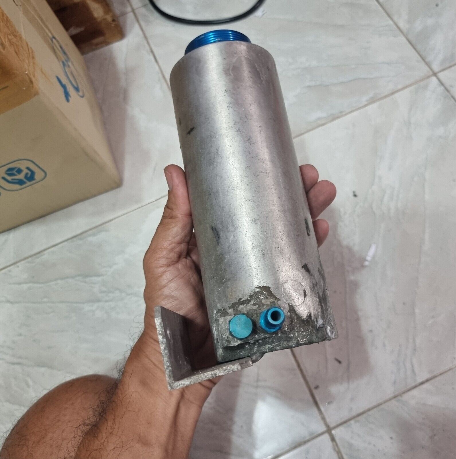 RG RACING GEAR Radiator Reserve Water Tank Bottle EG6