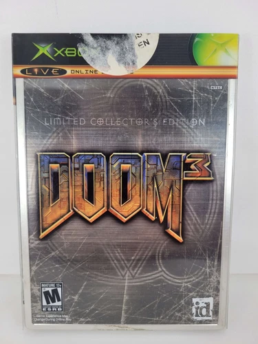 Doom 3: Limited Collector's Edition (Microsoft Xbox, 2005) - CIB, Tested