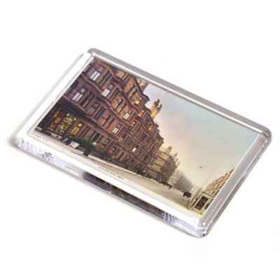 KÜHLSCHRANKMAGNET - Vintage Schottland - Copland Road, Ibrox (b)