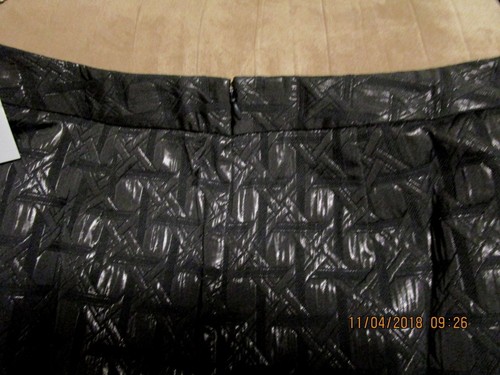 WORTHINGTON black pencil skirt in size 12 ,lined, NEW - Picture 5 of 11