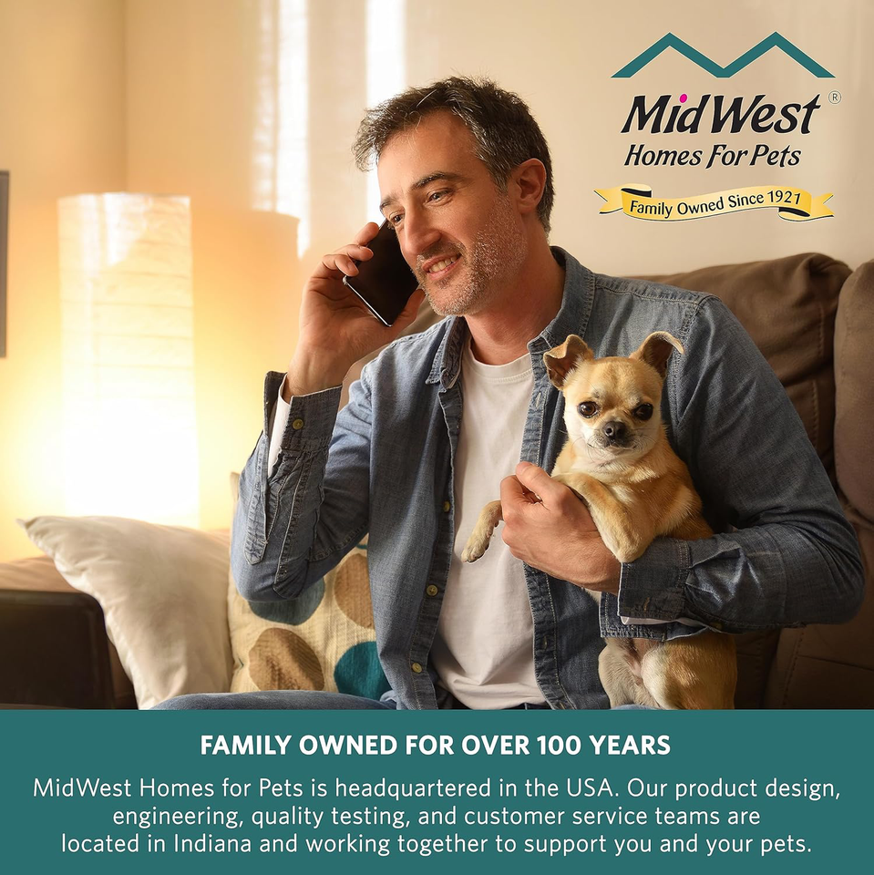 Midwest Quiet Time Bolster Dog Bed Gray 18" L x 12" W XXSmall eBay