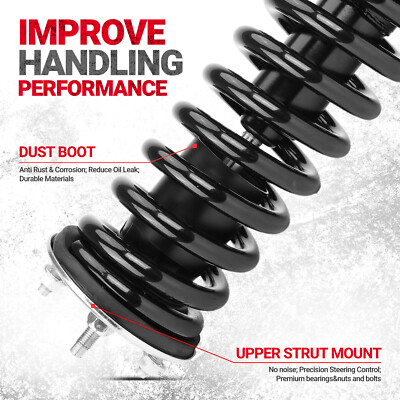 2pc Front Shocks Struts Absorbers For Nissan Pathfinder 2005