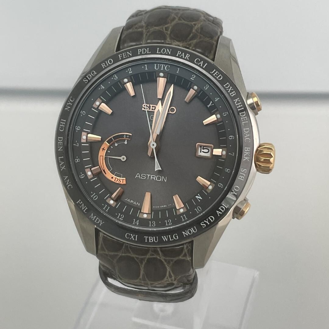 時計 SEIKO ASTRON SBXB095 8X22 SEIKO Astron SBXB095 GPS Solar Watch Strap Japan Made