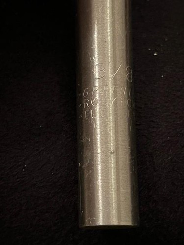 Taladro o punzón de trabajo de cuero vintage Greenlee de 3/8"" eje de 1/2 - Imagen 4 de 4