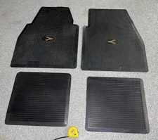 Vintage Repro 1955 1956 MoPar Chrysler Imperial DeSoto SET 4 Rubber Floor Mats