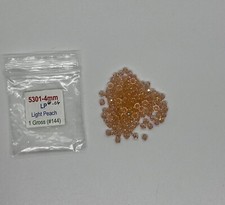 Swarovski 4mm Crystal Bicone Beads Light Peach Lot of 144 New Old Stock