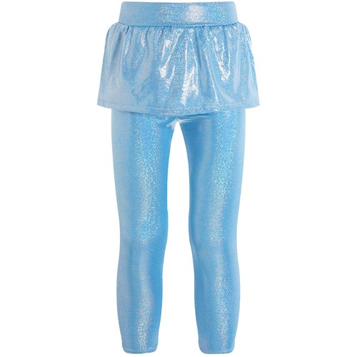 Kids Girls Pantskirt Yoga Tights Baby Pants Performance Costume Sports Casual - Picture 62 of 80