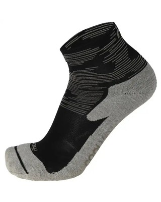Mico Trail Run Odor Zero X-Static Light Weight Calze Corte, Nero