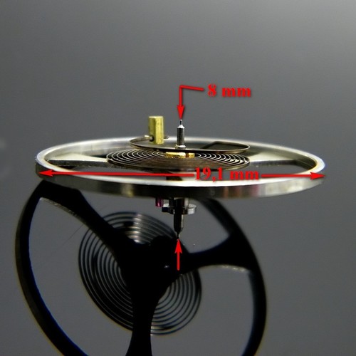 NEW! Balance Complete Wheel for USSR AirForce Aircraft Cockpit Clock AChS. - Zdjęcie 2 z 5