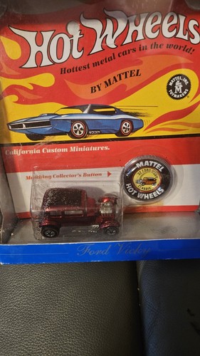 Hot Wheels 30 Years Authentic Commemorative Replica 1969 Ford Vicky Red .damage - Picture 2 of 7