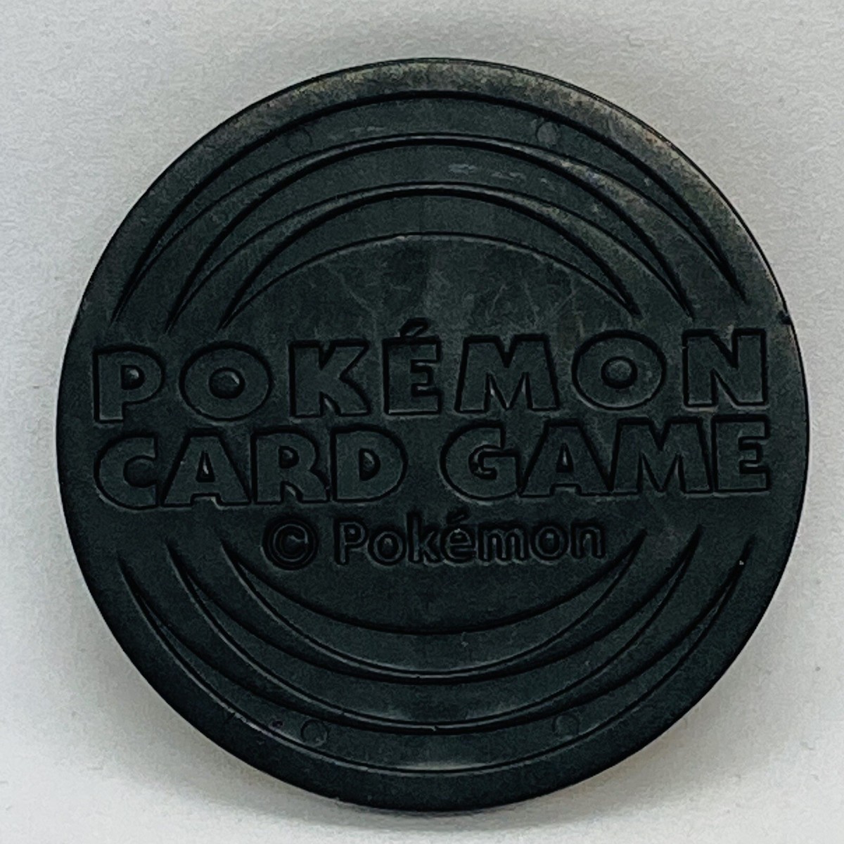 Pokemon Trading Card Games Emblem Gold Holo Plastic Medal Japanese