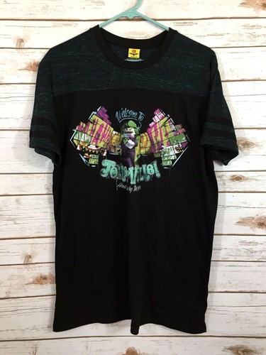 Lego Batman Joker Jokerville Black T 