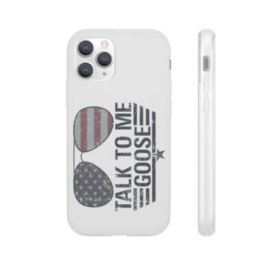 Talk To Me Goose Patriotic Graphic - Flexi Cases - Phone Case WE149