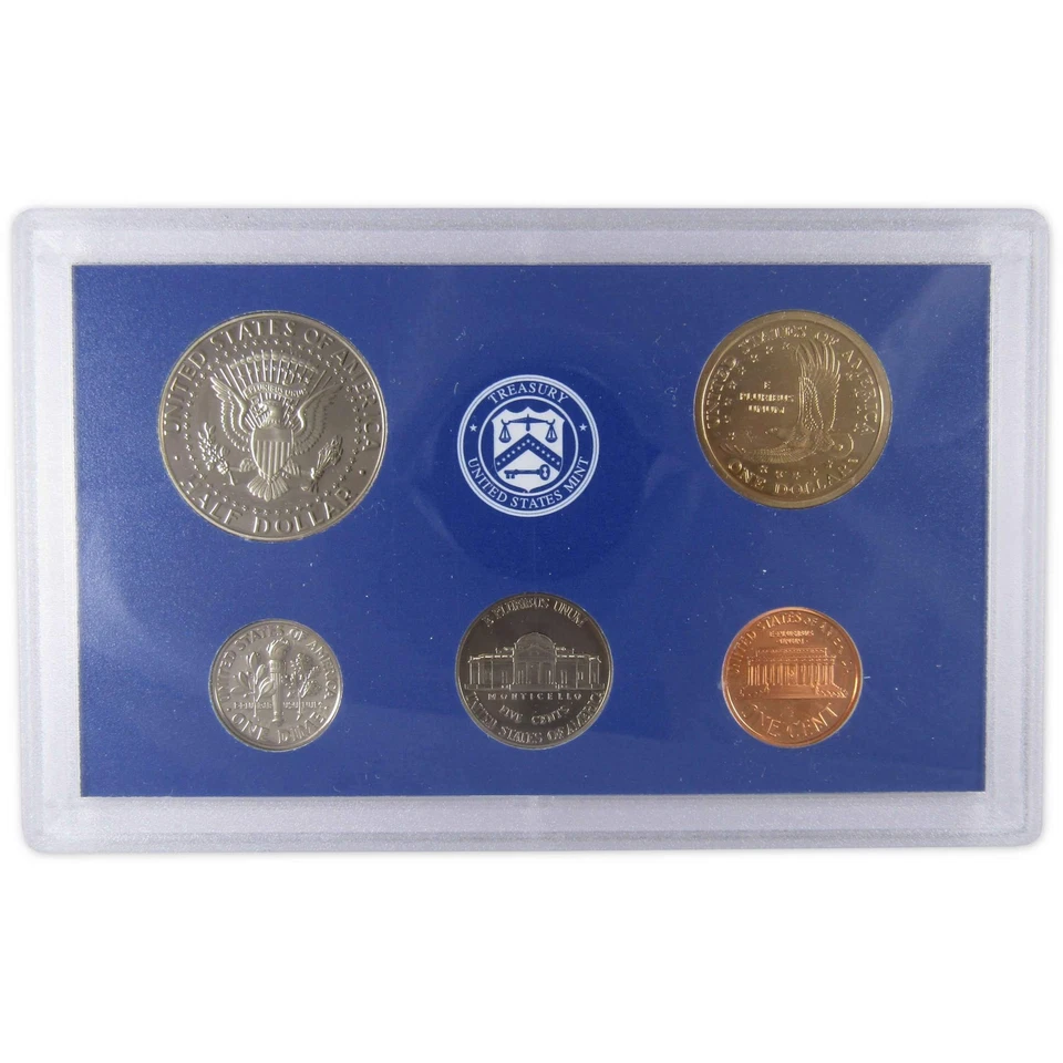 2001 Clad Proof Set U.S. Mint Original Government Packaging OGP COA - Image 3 of 4