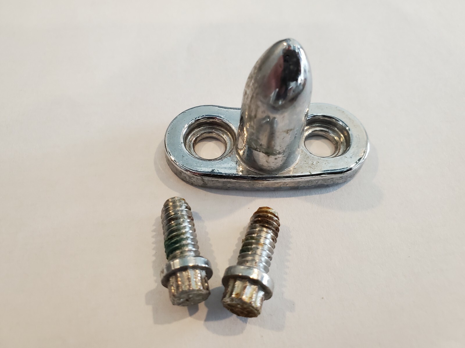 Corvette OEM 1968 1976 Coupe Convertible Guide Pin LH with Screws 