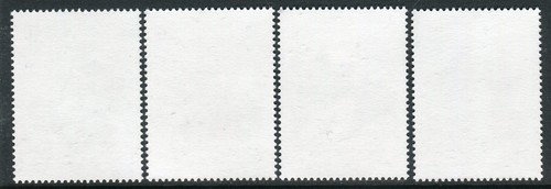 421 - NORTH MACEDONIA - Flora - Saffron - Houseleek - Fescue - MNH Set - Picture 2 of 2