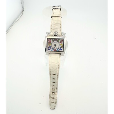 GaGa MILANO NAPOLEONE Men's Wrist watch - White Band -Stand Out