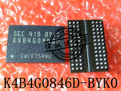 1 PCS K4B4G0846D-BYK0 FBGA78 K4B4G0846 DDP 4Gb B-die DDR3 SDRAM Specification
