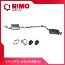 für Renault Twingo 1.2i 16V 55kW (ab 2001) Auspuff Auspuffanlage Mit Montagesatz