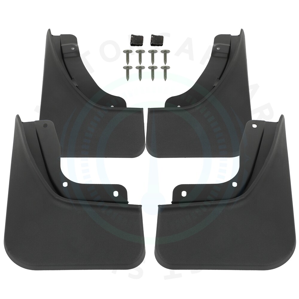 Mud Flaps Fender Splash Mudguard w/ Screws For 22-23 Jeep Grand Cherokee L 3.6L-image