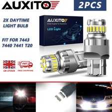 T20 7443 582 W21W BRIGHT WHITE 23 LED SMD REVERSE DRL LIGHT BULBS 6000K WEDGE