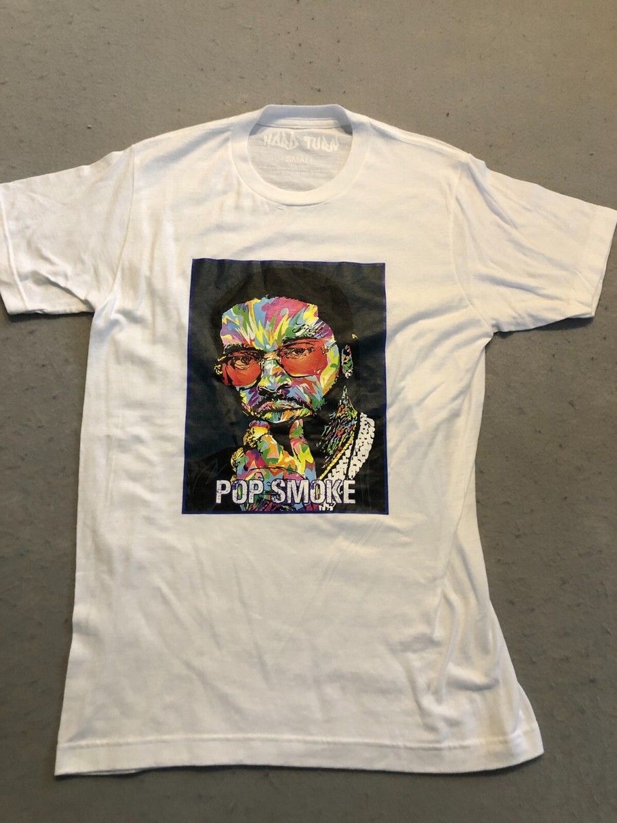 POP SMOKE Tシャツ Mサイズ ホワイト POP SMOKE Tシャツ Mサイズ ホワイト