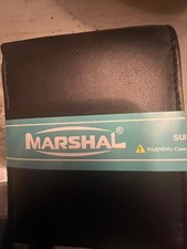 Marshal RFID Black Mens Leather Wallet-New