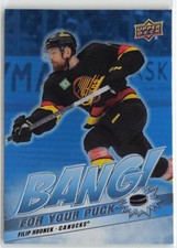 2024-25 Upper Deck Series 2 Filip Hronek Bang For Your Puck Insert #BP-3