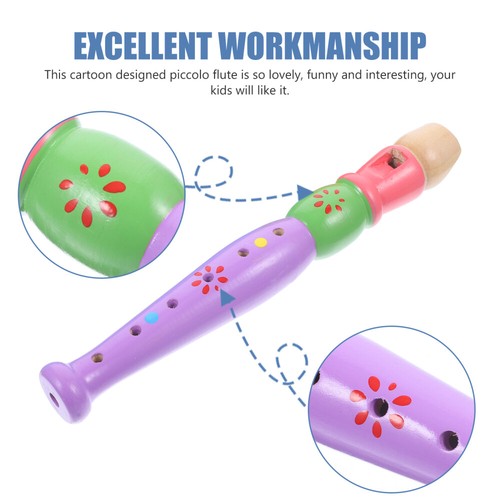 2 Pcs Recorder Toys Child Kids Musical Instruments Toddlers Flute - Picture 6 of 12