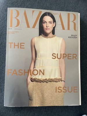 Harper's BAZAAR 03/26 März 2026 Riley Keough fashion magazine 250 Seiten NEU