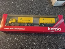Herpa MAN F2000 26.293 Abrollmuldenhängerzug "Hofmann denkt" 1:87 /H25615, NEU