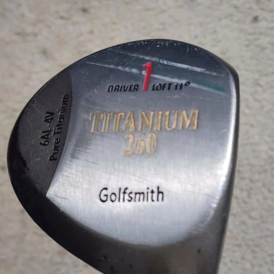 DRIVER GOLF SMITH #1 11* TITANIO 260 CON EMPUÑADURA NUEVA Foto 2 de 4