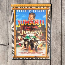 Jumanji DVD 1995 Collector's Series Robin Williams Kirsten Dunst Joe Johnston