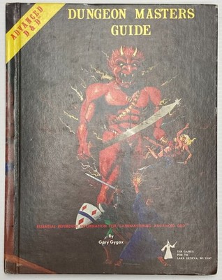 Dungeons Master Guide By Gary Gygax Revised Edition Dec 1979 see condition notes