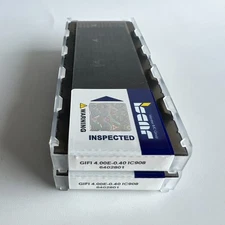 10Pcs/BOX Iscar GIFI4.00E-0.40 IC908