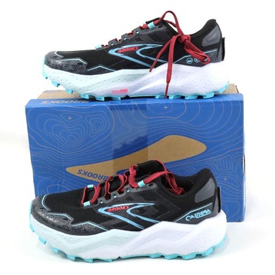 Brooks Caldera 7 Trail Running Sneakers In Black/Ebony - W Size 7 (1204041B083)