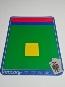Vector 21 Vectrex Complete Game with Custom Box and Overlay