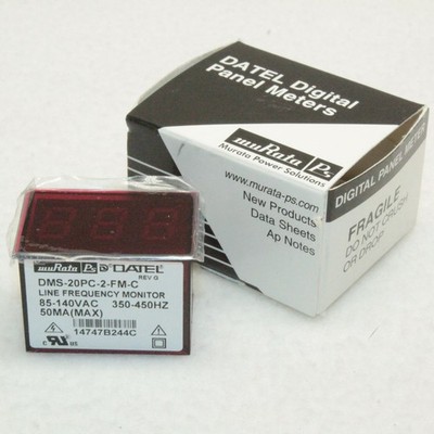NEW Murata Datel DMS-20PC-2-FM-C Digital Panel Meter OPEN BOX