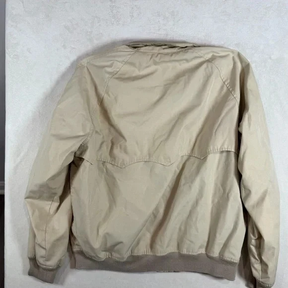Men's Maus & Hoffman Baracuta Harrington Beige Bomber Jacket - Image 3 of 4