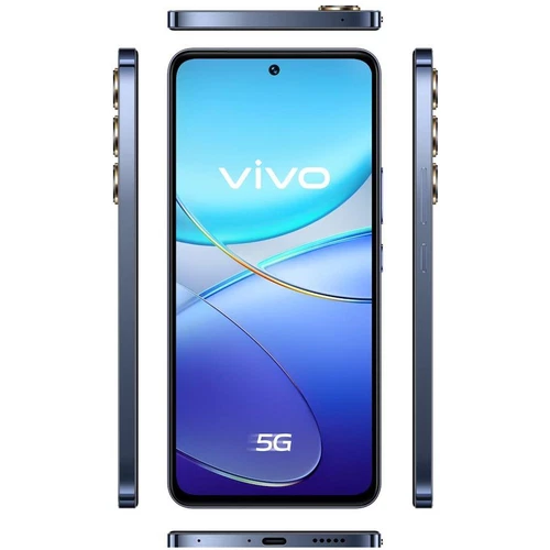 Smartphone Vivo V40 SE 5G 256GB crystal black nero - Foto 3 di 6