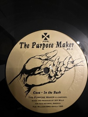 Jeff Mills the Purpose Maker Vinyl