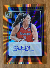 2025 Donruss WNBA Stefanie Dolson Signature Series Auto #SS-SD Orange Laser /15
