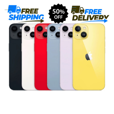 Apple iPhone 14 256GB 128GB 5G All Colors - Unlocked Verizon Tracfone 5G