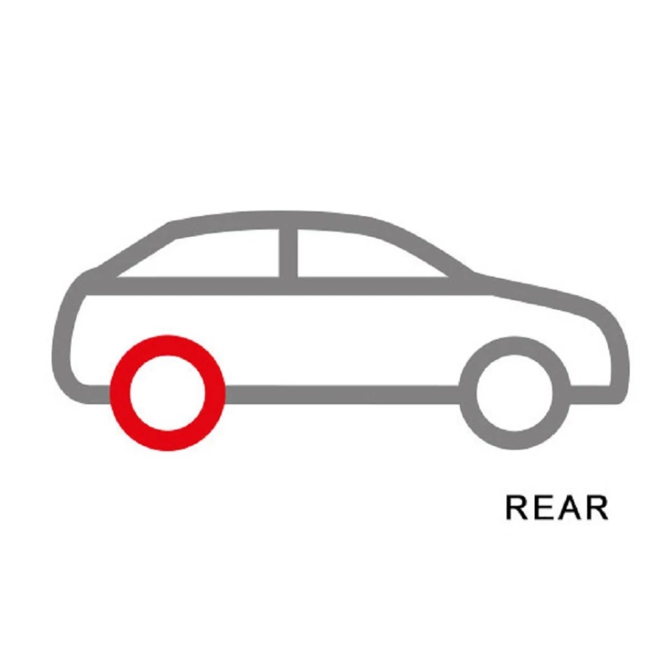 EBC For Mercedes-Benz CLS400 2015 2016 2017 Rear Brake Pads Redstuff - Image 3 of 4