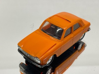 NOREV 5 PEUGEOT 204 BERLINE - PLASTIC -ORANGE 1:43- GOOD CONDITION - 181