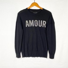 Zadig  Voltaire Miss Amour Sweater Black Size Small