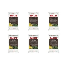 Michigan Peat Baccto Topsoil with Reed Sedge, Peat and Sand 50lbs (6 Pack)