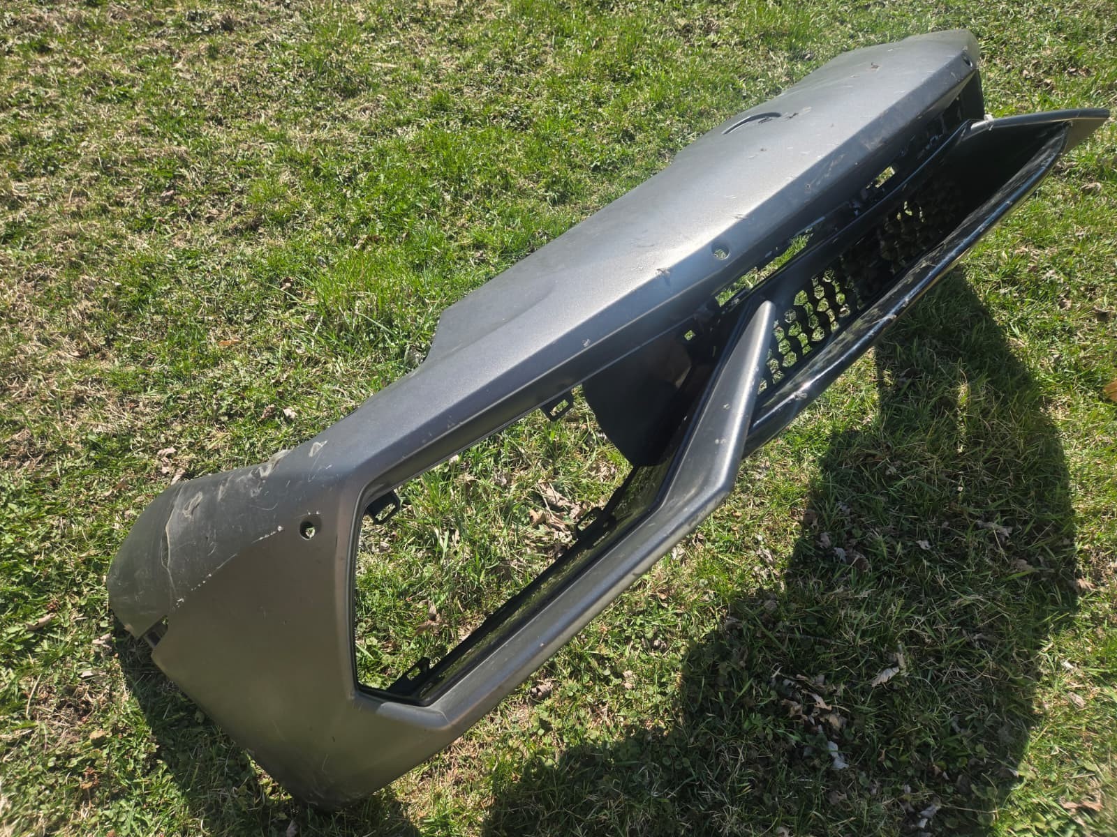 2014-2019 LAMBORGHINI HURACAN LP580 LP610 FRONT BUMPER COVER GRAY OEM 400807437